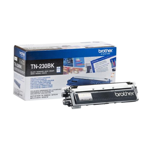 Brother TN230BK - Nero - originale - cartuccia toner - per Brother DCP-9010CN, HL-3040CN, HL-3040CW, HL-3070CW, MFC-9120CN, MFC-9320CN, MFC-9320CW